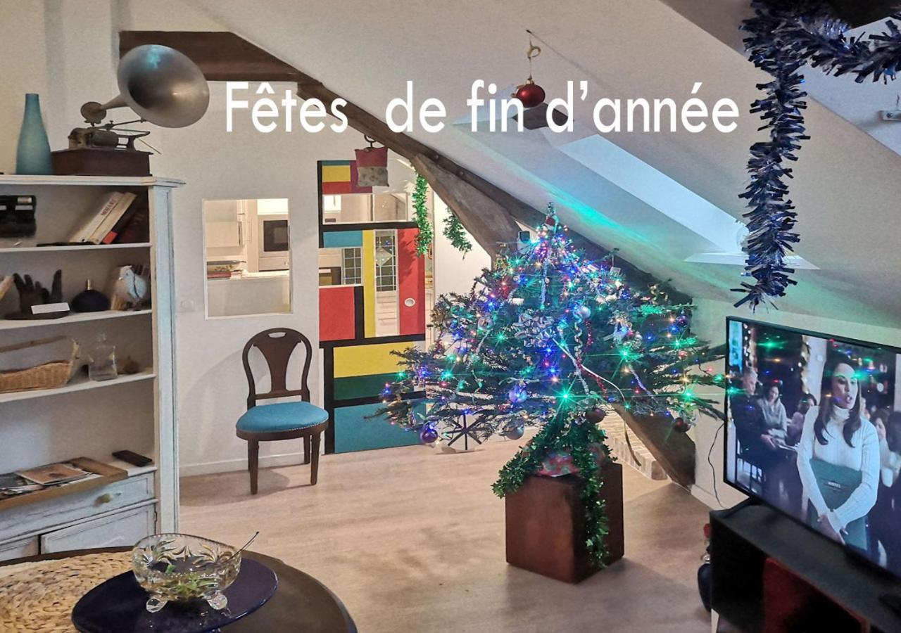 Atelier D'Art - Vue Panoramique Appartement Moret-sur-Loing Buitenkant foto